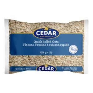 Quick Rolled Oats Cedar 454 g