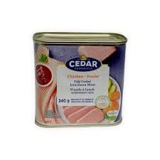 Chicken Lunchen Meat Cedar 340g