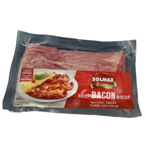 Beef Bacon Natural Smoke (SOLMAZ) 250g