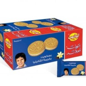 Vanilla Cream Biscuit Abu Walad (Teashop) 12 pcs