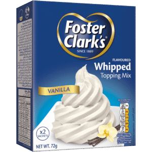 Whipped Topping Mix Vanilla (Foster Clark's) 72g