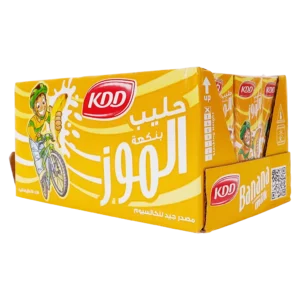 KDD Banana Milk 18 pcs 180ml